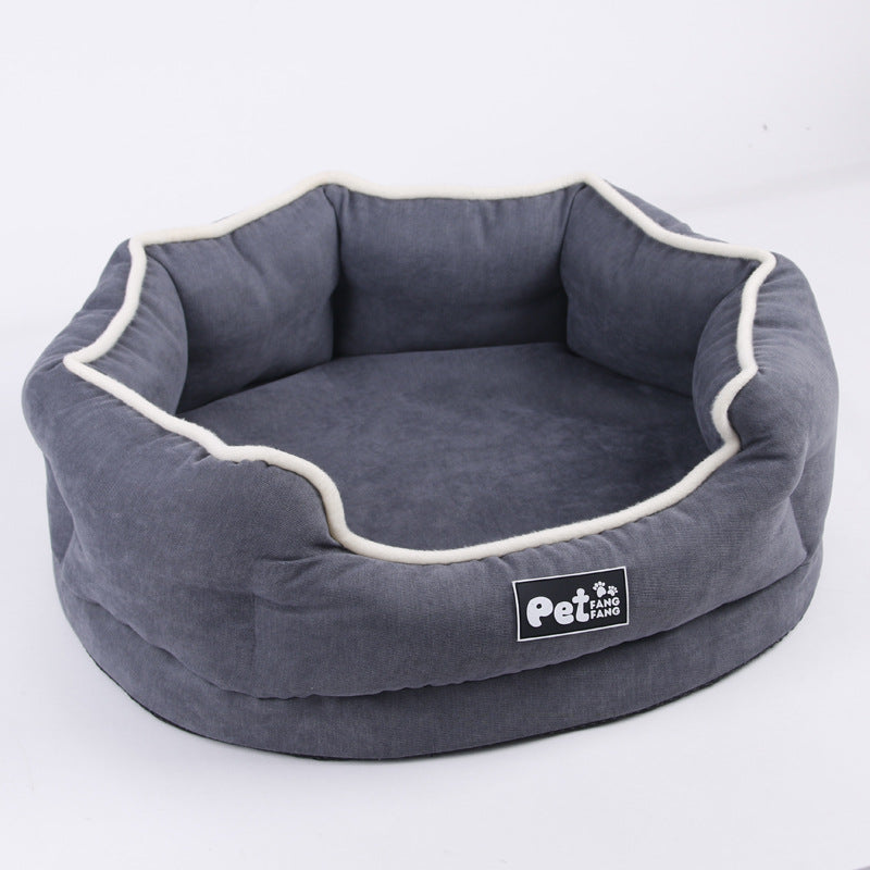 Bite Resistant Calming Pet Bed