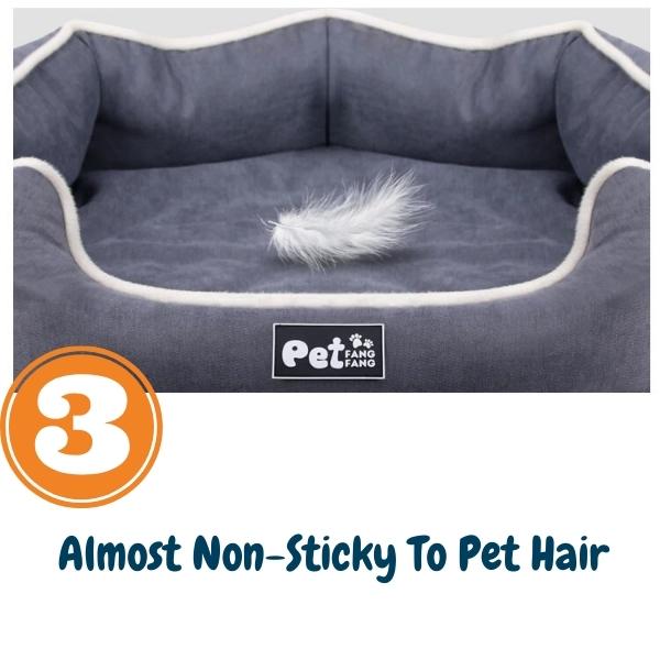 Non-sticky to pet hair | 2 Years No Sag Memory Foam Warranty