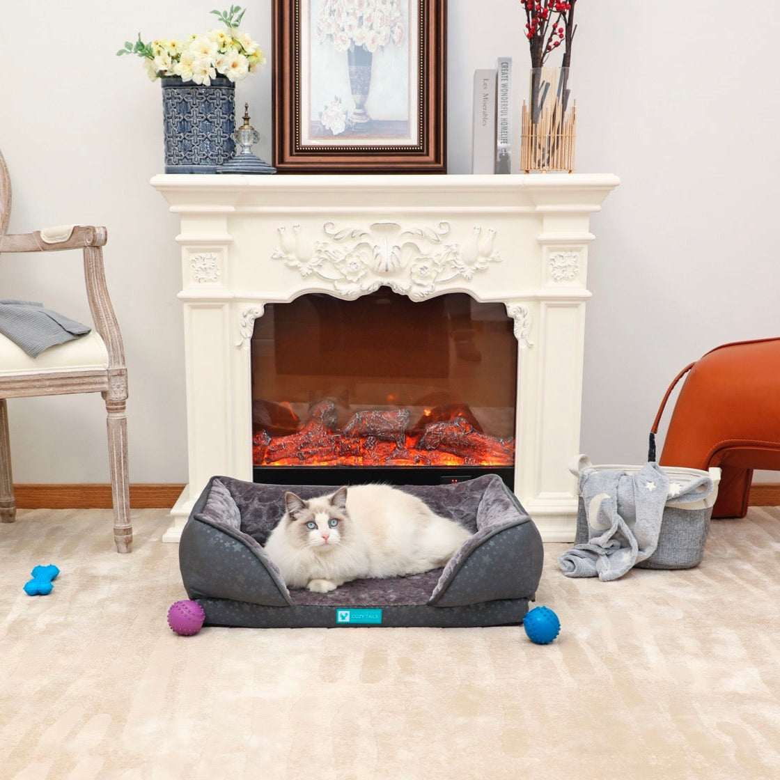 Orthopedic Dog Couch Bed | Pawsi Clawsi 