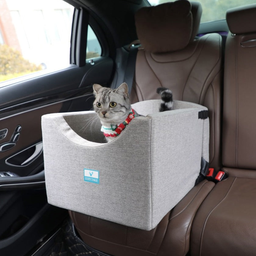 Pet Car Booster Seat | Centipur -US® Approved Memory Foam