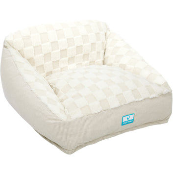 Beige Premium Memory Foam Cat Sofa Bed