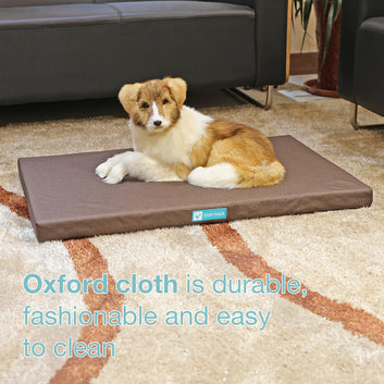 Brown Water Resistant Orthopedic Dog Mat