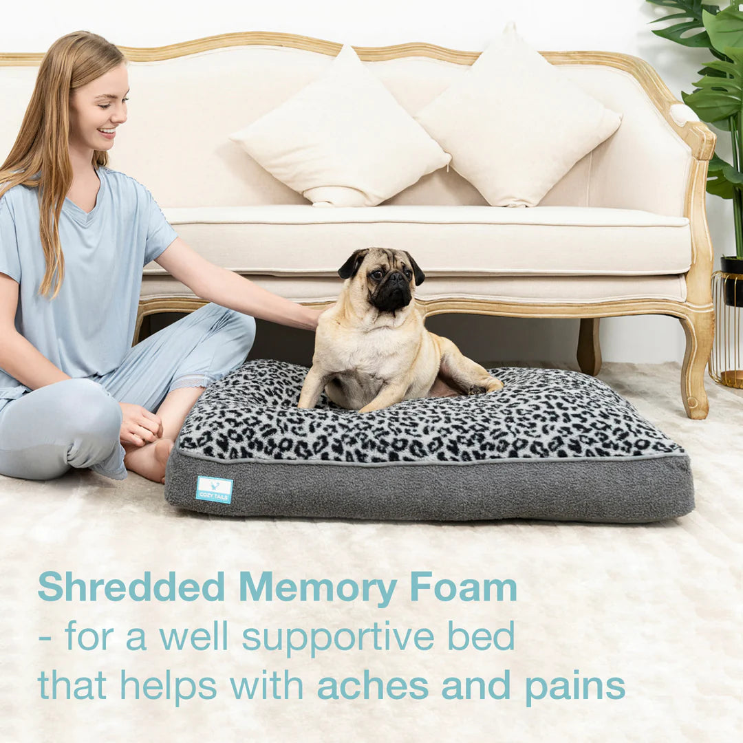 Shredded Memory Foam Dog Bed | 60 Days Return policy