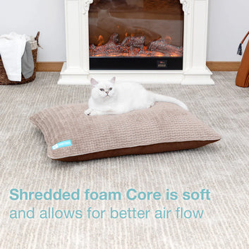 Brown Reversible Cat Bed | Double-Sided for Year-Round Comfort