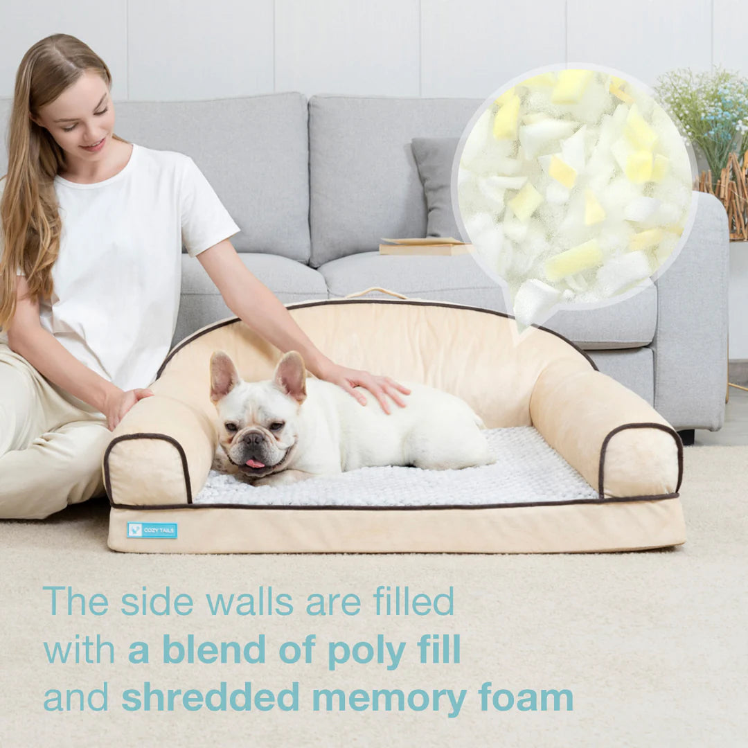 Shredded Memory Foam | Dog Sofa Bed 