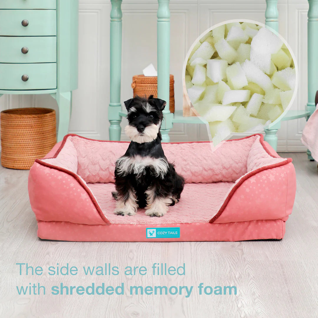 2 Years Warranty  | Orthopedic Dog Couch Bed