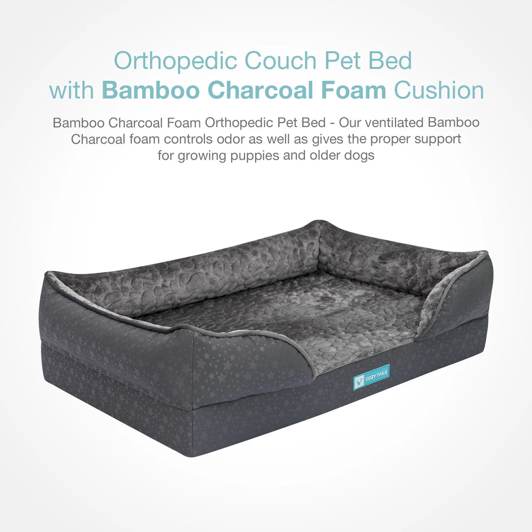 Pawsi Clawsi  Orthopedic Dog Couch Bed