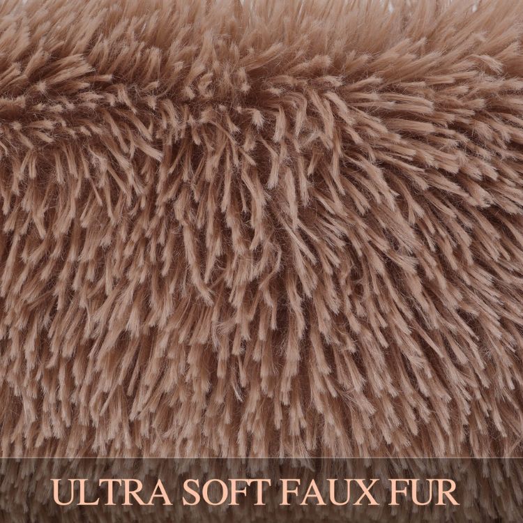 Faux Fur Calming Cat Bed | Pawsi Clawsi