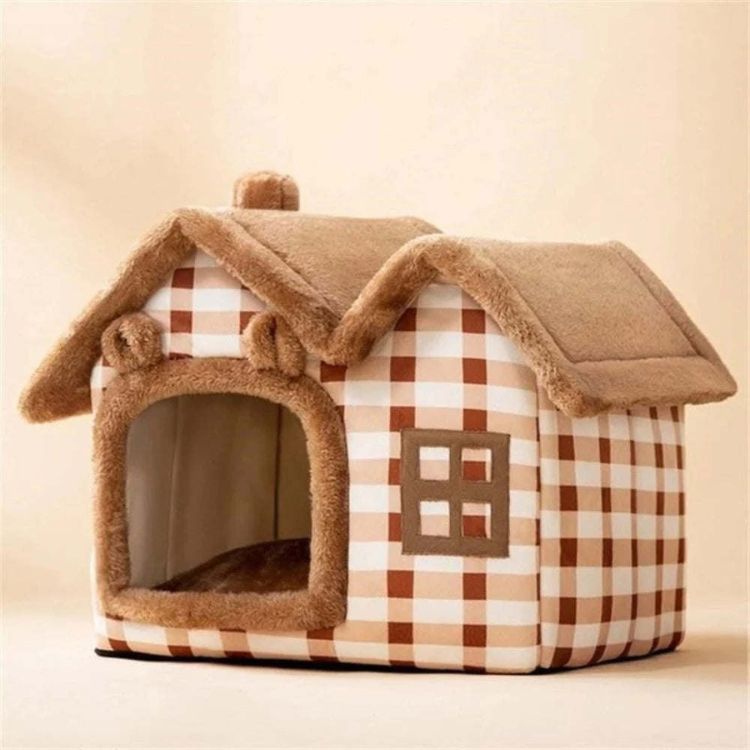 Pawsi Clawsi Foldable Double Top Cozy Cat House