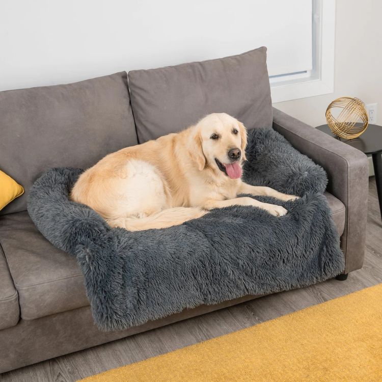 Dog Calming Bed With Cover | Pawsi Clawsi
