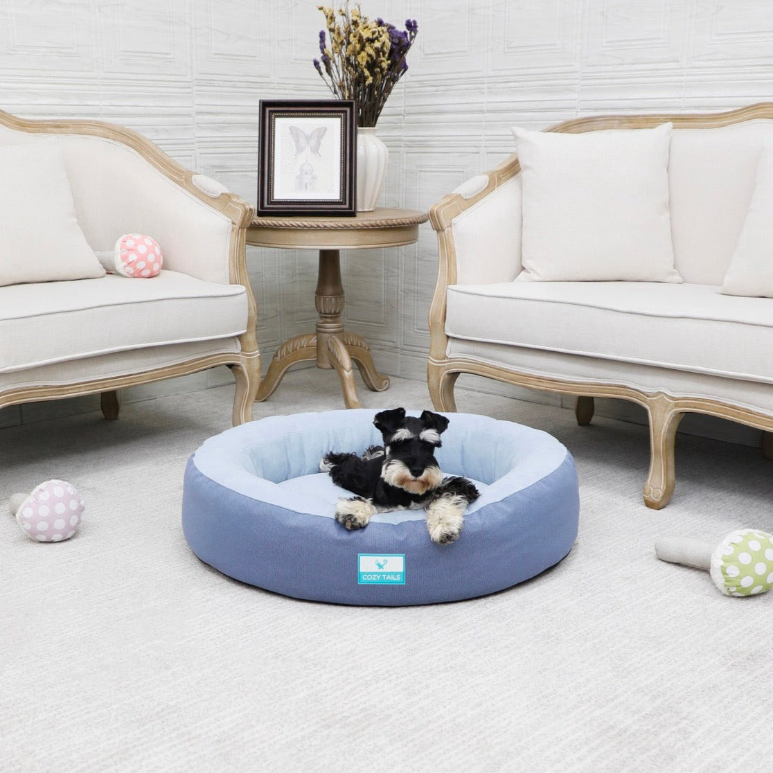 Orthopedic Gel Pad Donut Dog Bed