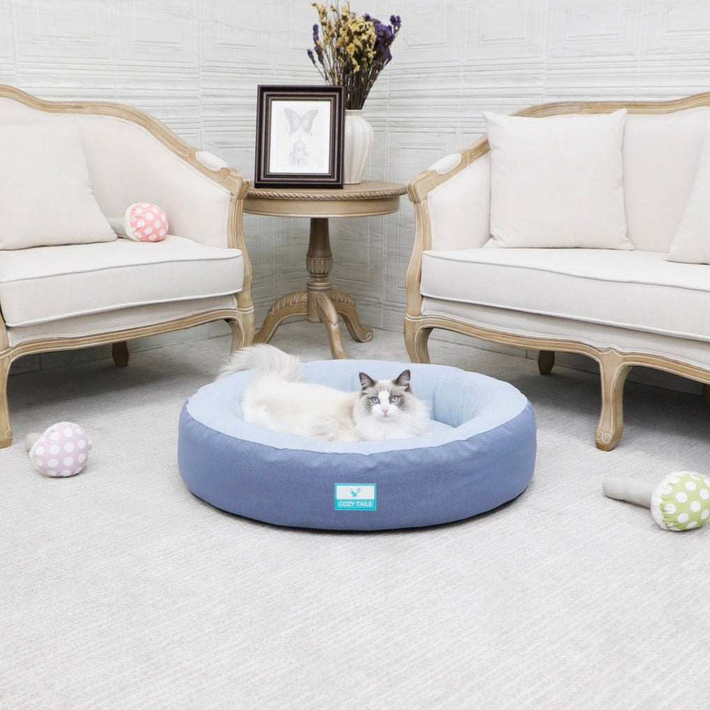 Best Donut Dog Bed | Orthopedic Cat Dog | Pawsi Clawsi