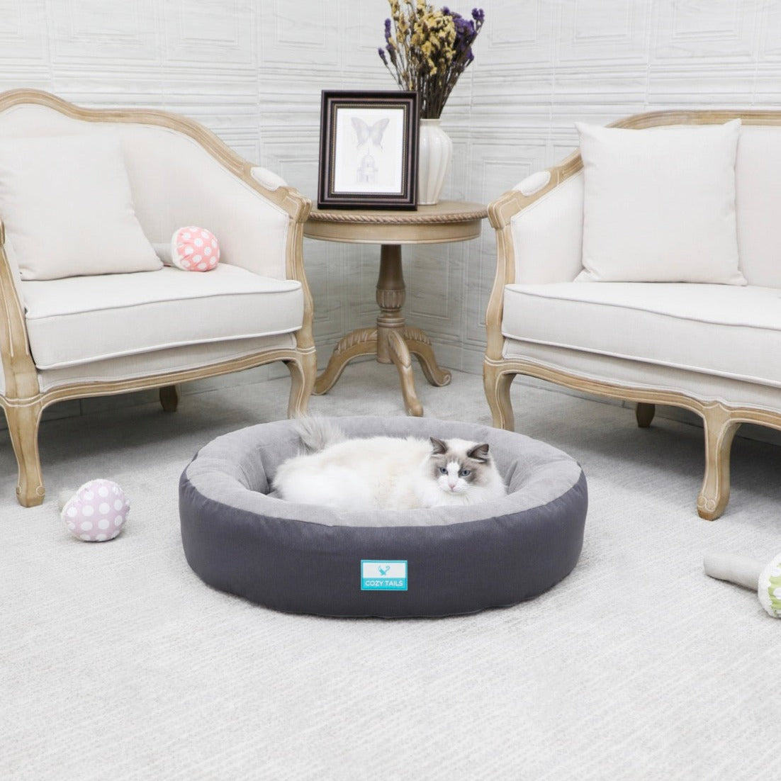 Orthopedic Dog Beds (Pressure Relieving) | Donut Dog Bed 