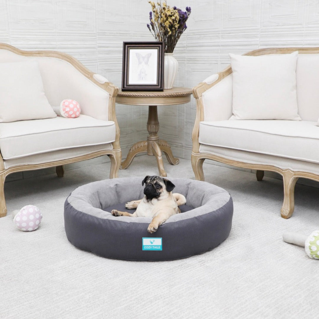 Proudly APPA, WPA and PETA Approved | Donut Dog Bed