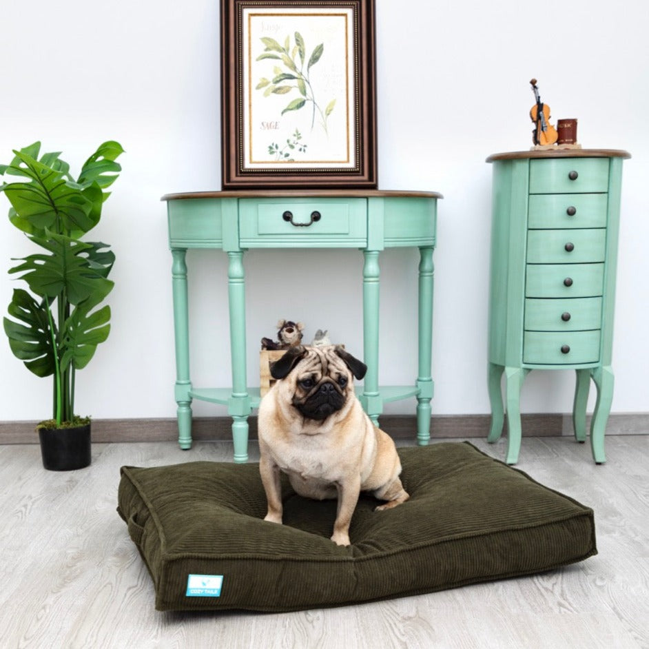 Shredded Memory Foam Dog Bed With Waterproof Liner | Proudly APPA, WPA and PETA Approved | 